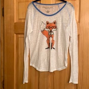 Aeropostale fox shirt
